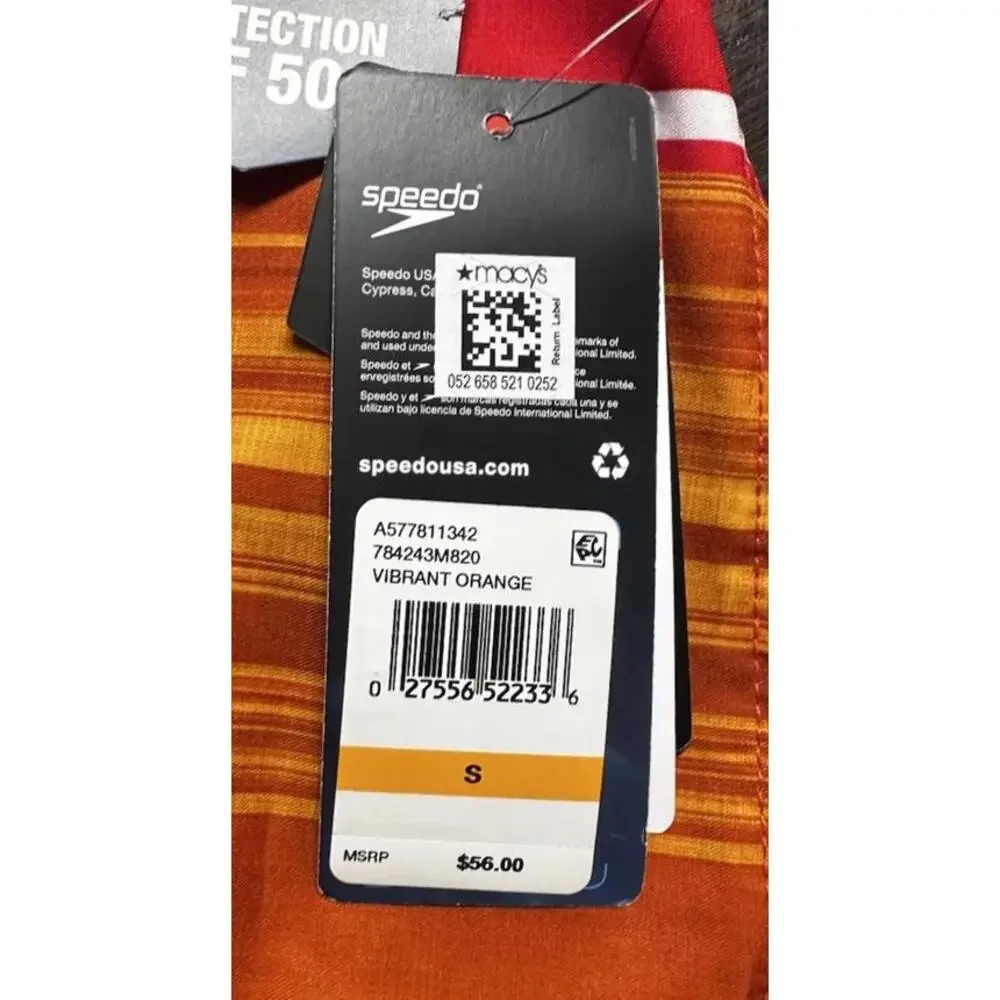 NWT Speedo Mens Comfort Stretch Bondi 20